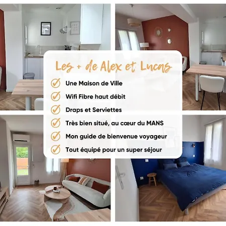 La Maison Des Pins Apartamento Le Mans