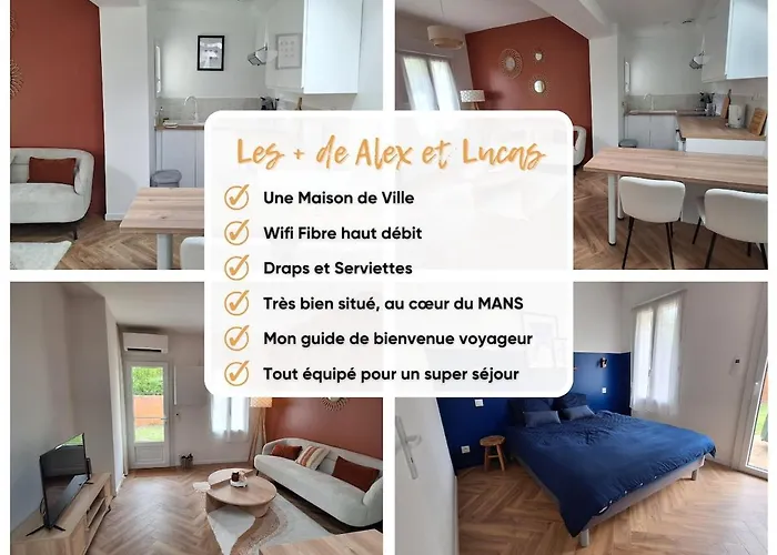 La Maison Des Pins Apartamento Le Mans